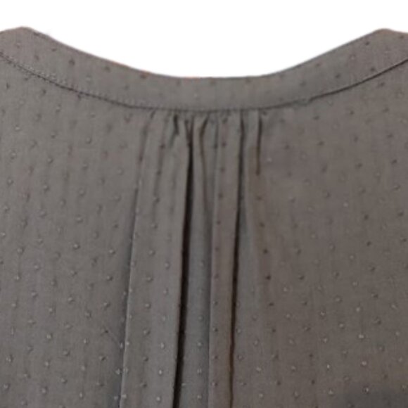 Khaki Green Sleeveless Blouse Size - Picture 3 of 4